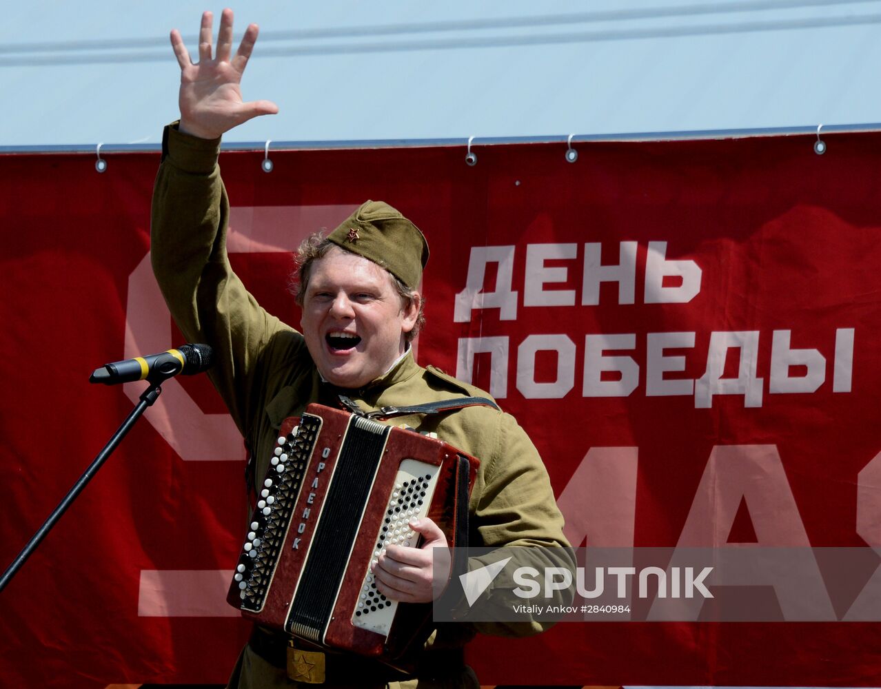 Army of Victory train arrives in Vladivostok