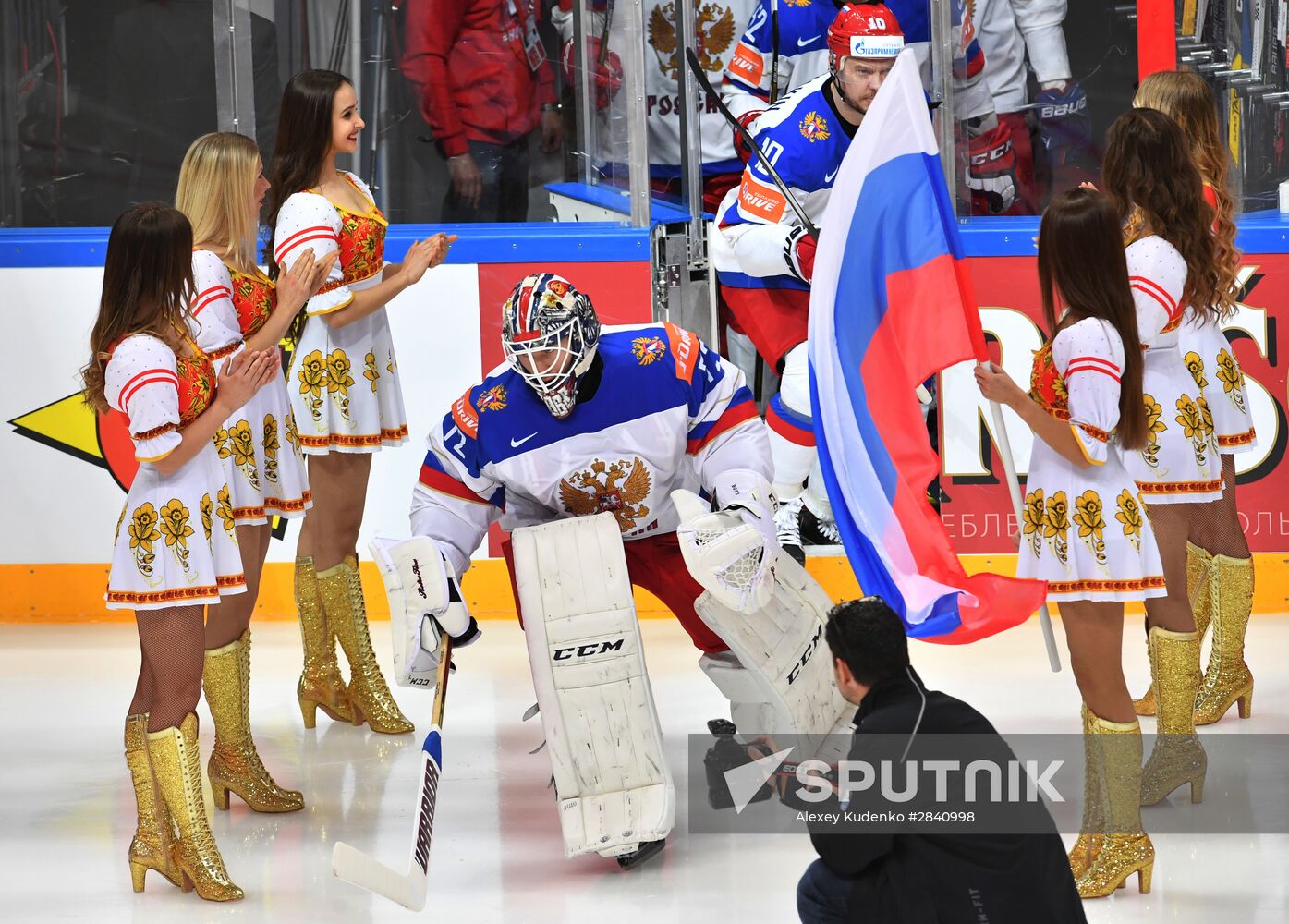 2016 IIHF World Ice Hockey Championship. Kazakhstan vs. Russia