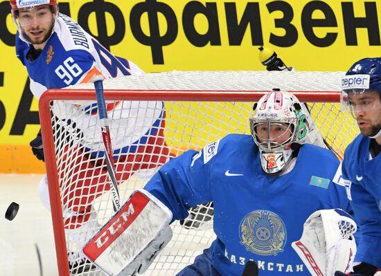 2016 IIHF World Ice Hockey Championship. Kazakhstan vs. Russia