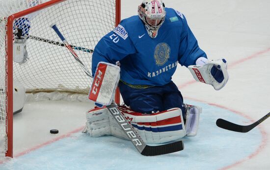 2016 IIHF World Ice Hockey Championship. Kazakhstan vs. Russia
