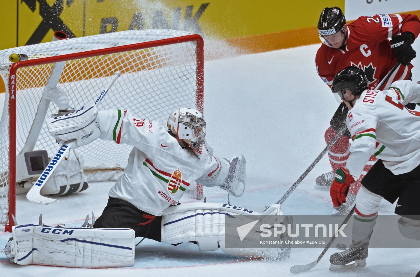 2016 IIHF World Ice Hockey Championship. Hungary vs. Canada