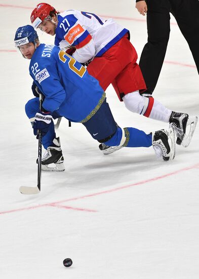 2016 IIHF World Ice Hockey Championship. Kazakhstan vs. Russia