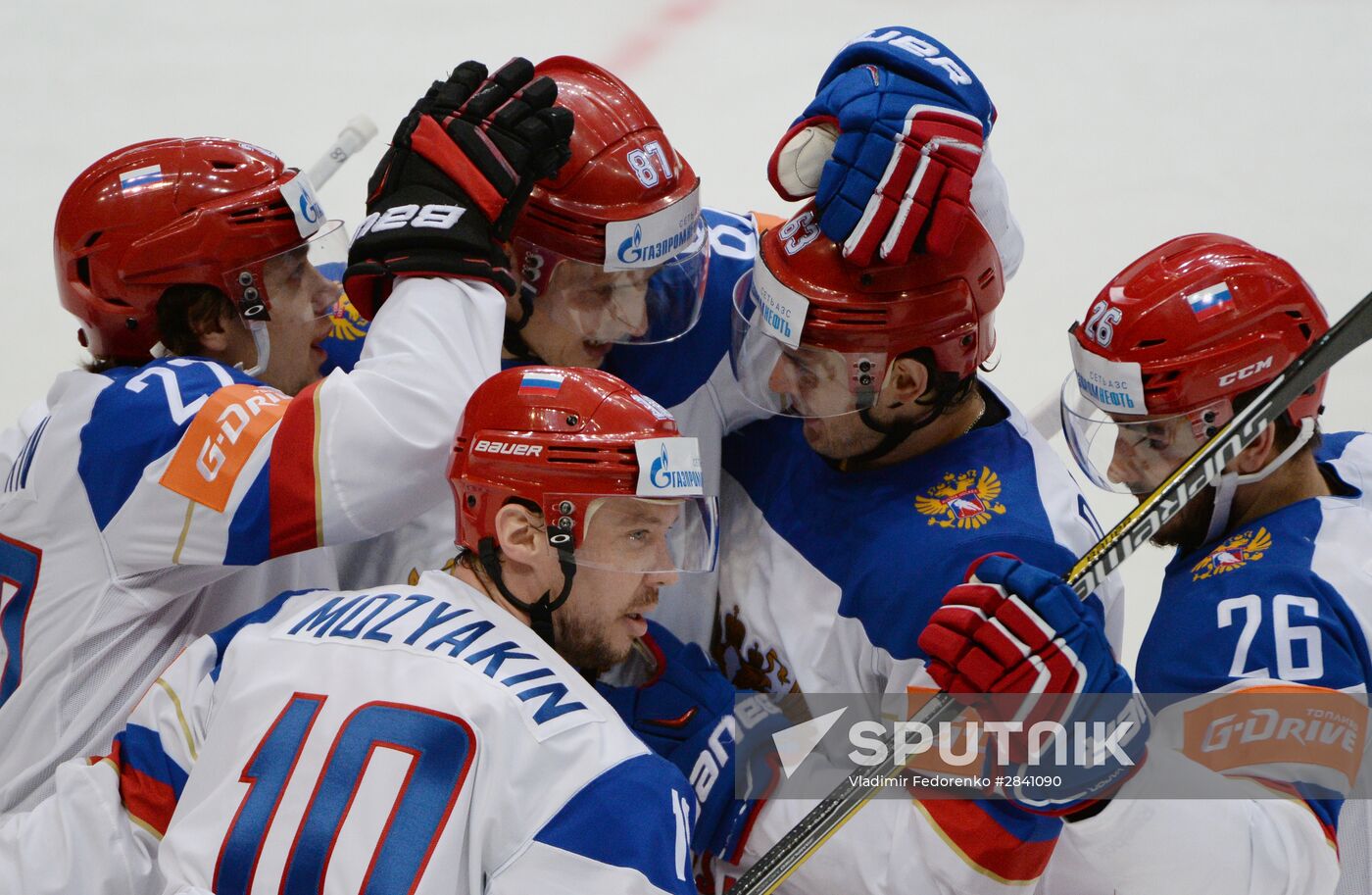 2016 IIHF World Ice Hockey Championship. Kazakhstan vs. Russia