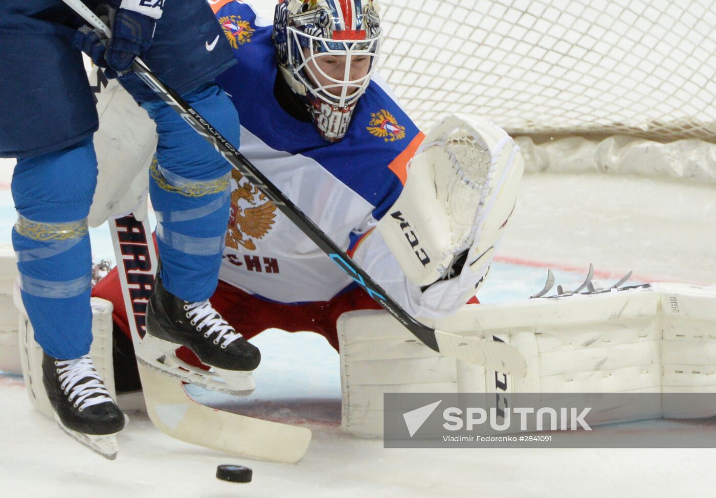 2016 IIHF World Ice Hockey Championship. Kazakhstan vs. Russia