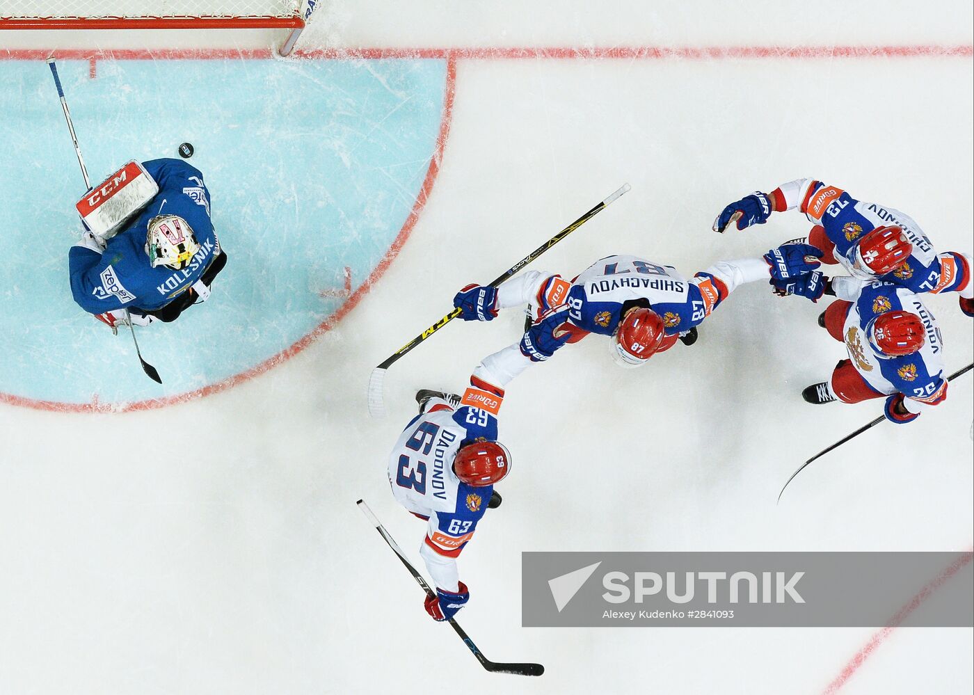 2016 IIHF World Ice Hockey Championship. Kazakhstan vs. Russia