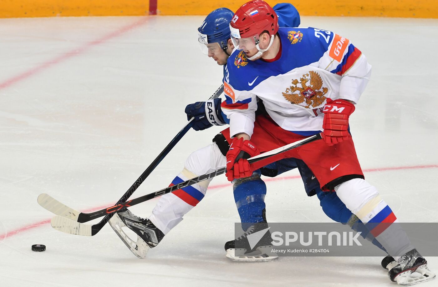 2016 IIHF World Ice Hockey Championship. Kazakhstan vs. Russia