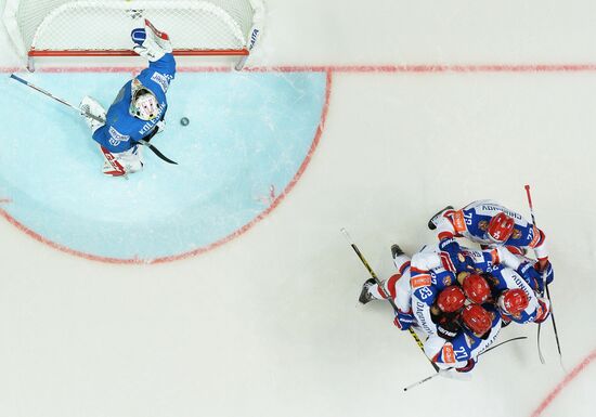 2016 IIHF World Ice Hockey Championship. Kazakhstan vs. Russia