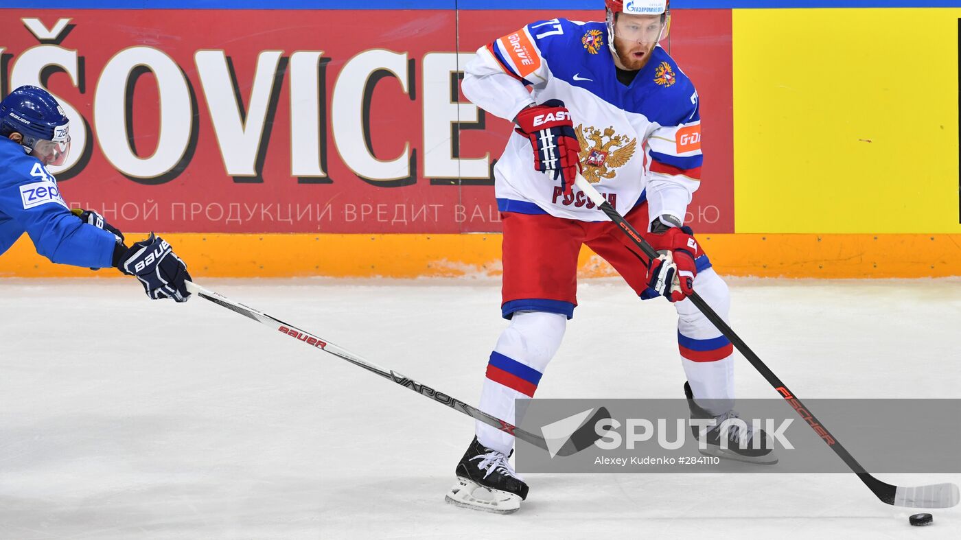 2016 IIHF World Ice Hockey Championship. Kazakhstan vs. Russia