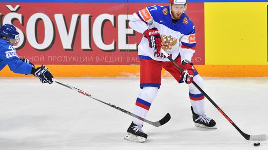 2016 IIHF World Ice Hockey Championship. Kazakhstan vs. Russia
