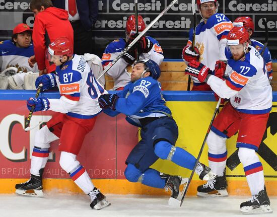 2016 IIHF World Ice Hockey Championship. Kazakhstan vs. Russia