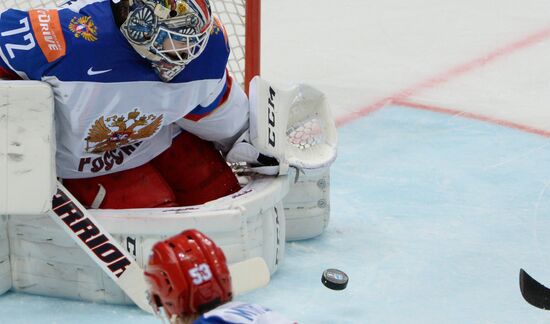 2016 IIHF World Ice Hockey Championship. Kazakhstan vs. Russia