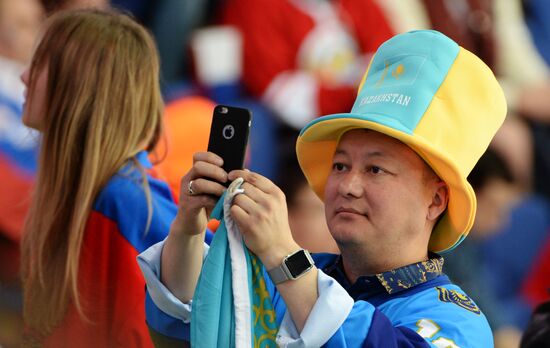 2016 IIHF World Ice Hockey Championship. Kazakhstan vs. Russia