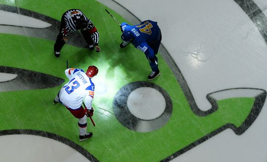 2016 IIHF World Ice Hockey Championship. Kazakhstan vs. Russia
