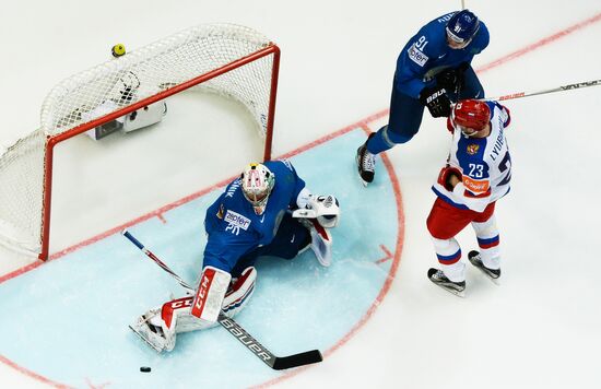2016 IIHF World Ice Hockey Championship. Kazakhstan vs. Russia