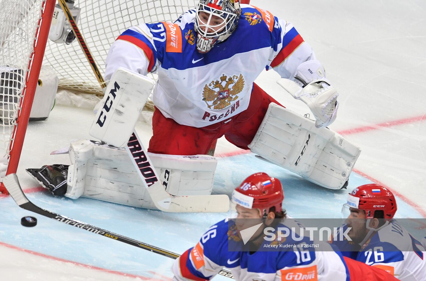 2016 IIHF World Ice Hockey Championship. Kazakhstan vs. Russia