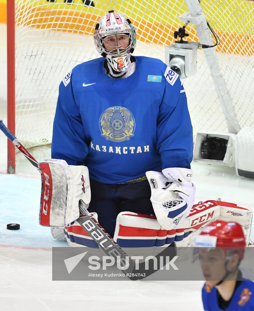 2016 IIHF World Ice Hockey Championship. Kazakhstan vs. Russia