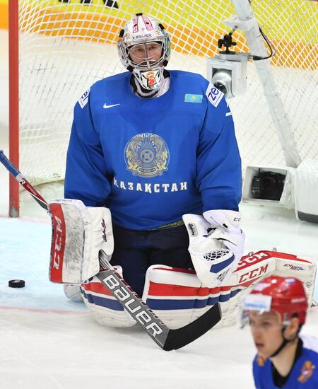 2016 IIHF World Ice Hockey Championship. Kazakhstan vs. Russia