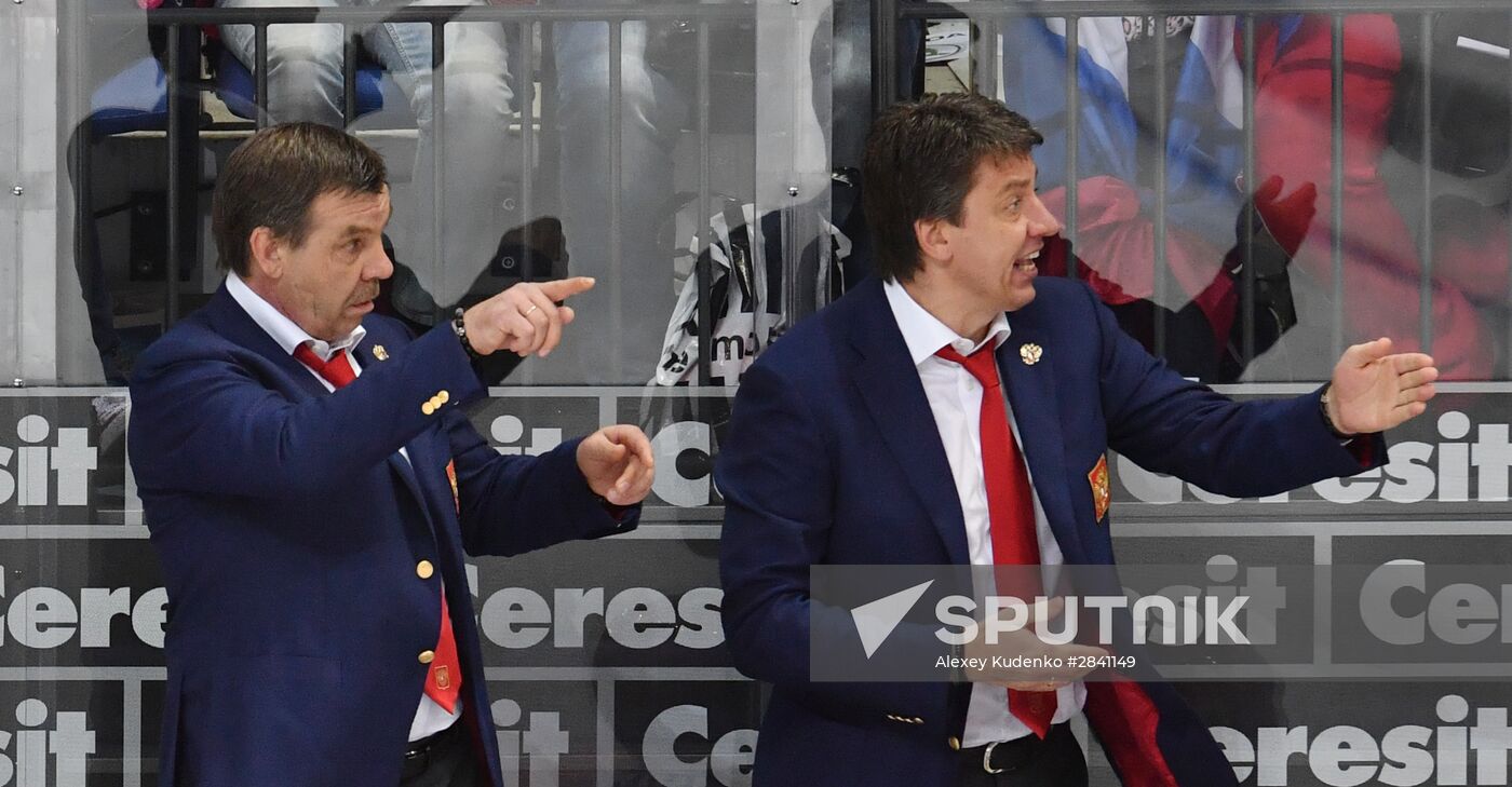 2016 IIHF World Ice Hockey Championship. Kazakhstan vs. Russia