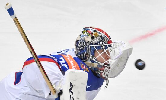 2016 IIHF World Ice Hockey Championship. Kazakhstan vs. Russia