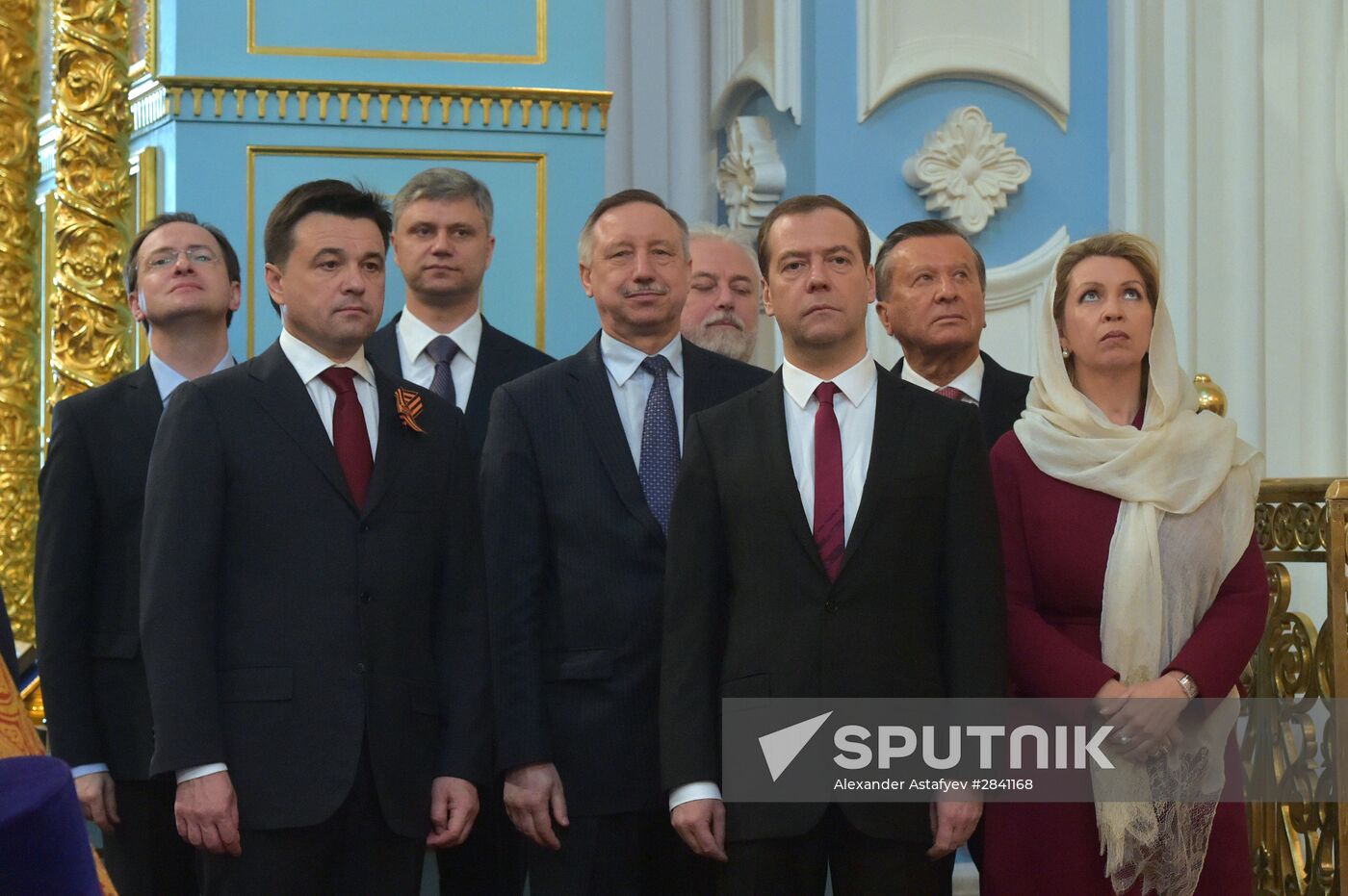 Dmitry Medvedev attends consecration ceremony for New Jerusalem Monastery's Resurrection Cathedral