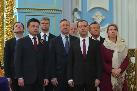 Dmitry Medvedev attends consecration ceremony for New Jerusalem Monastery's Resurrection Cathedral