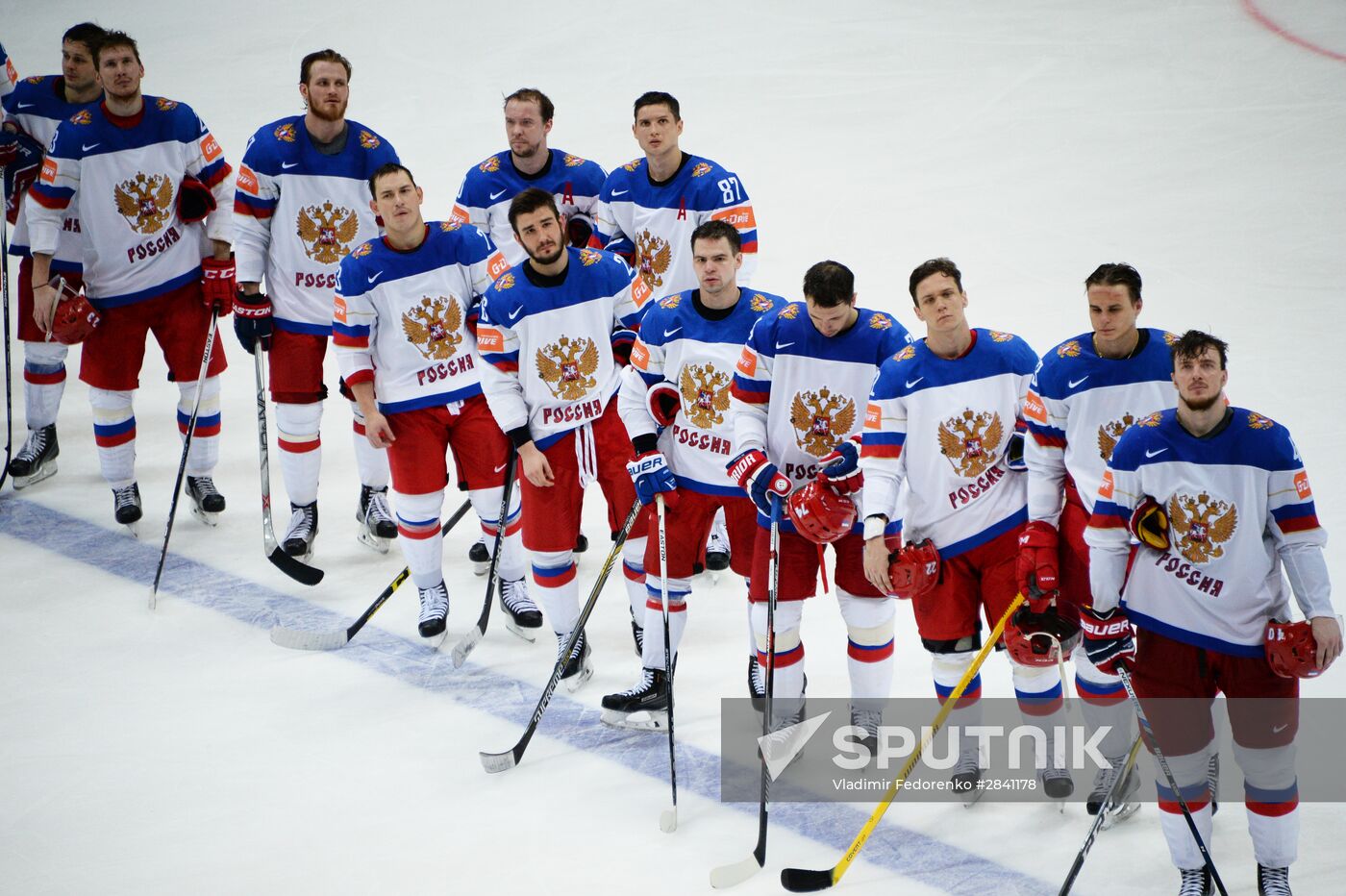 2016 IIHF World Ice Hockey Championship. Kazakhstan vs. Russia