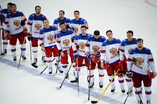 2016 IIHF World Ice Hockey Championship. Kazakhstan vs. Russia
