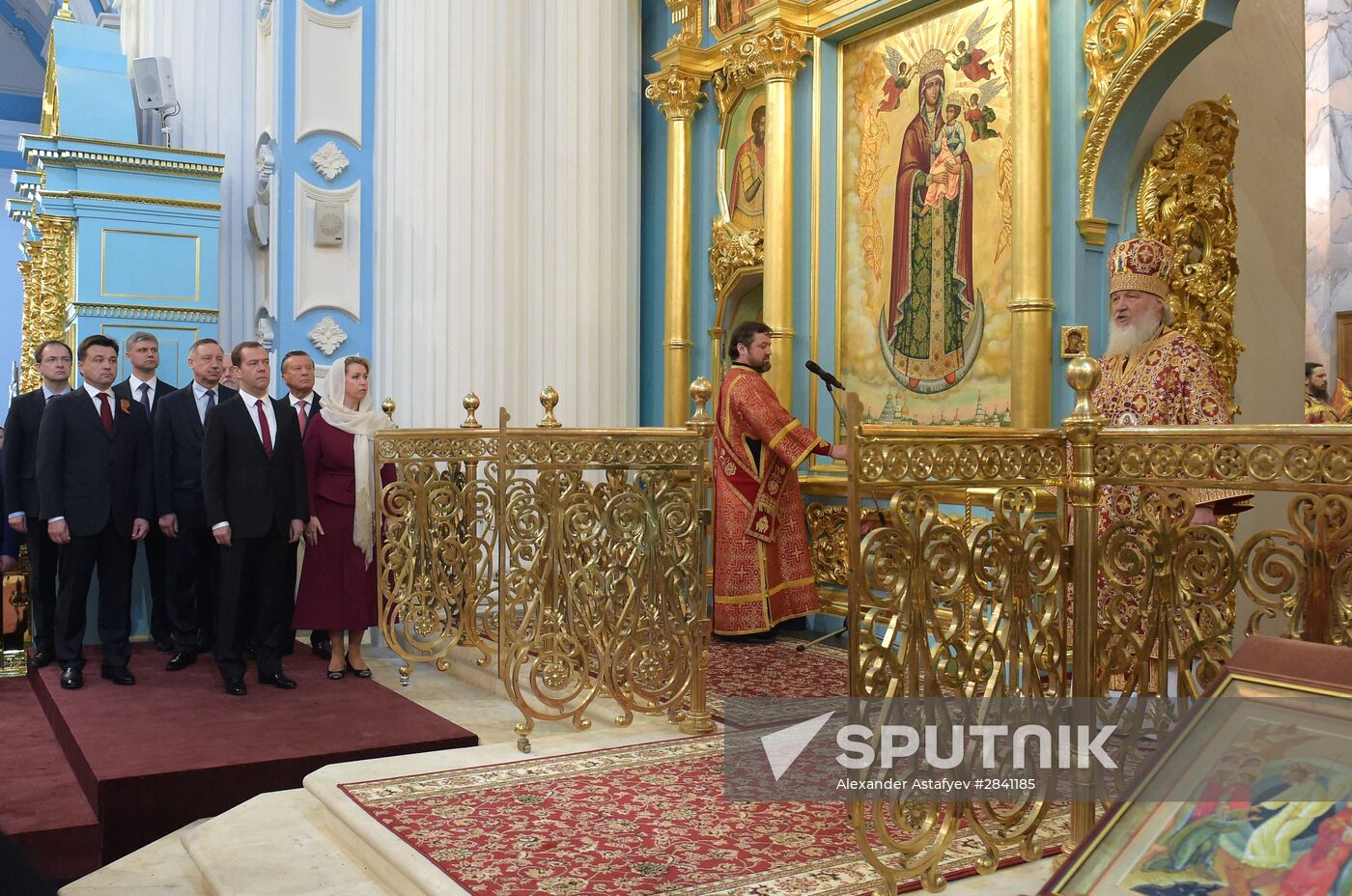 Dmitry Medvedev attends consecration ceremony for New Jerusalem Monastery's Resurrection Cathedral