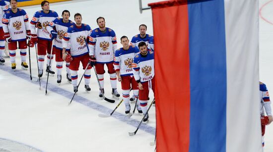 2016 IIHF World Ice Hockey Championship. Kazakhstan vs. Russia