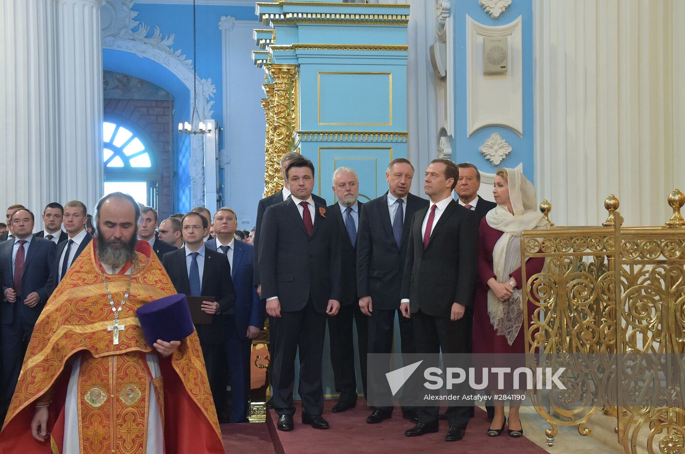 Dmitry Medvedev attends consecration ceremony for New Jerusalem Monastery's Resurrection Cathedral
