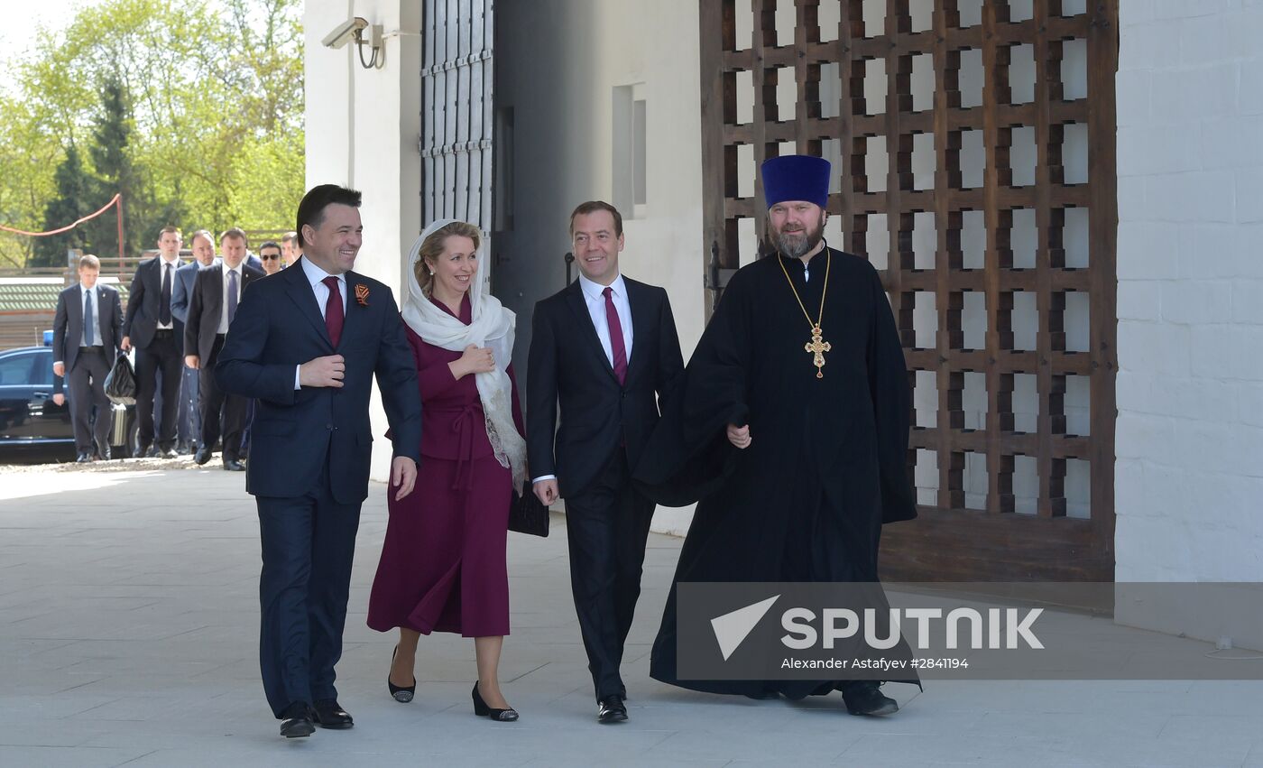 Dmitry Medvedev attends consecration ceremony for New Jerusalem Monastery's Resurrection Cathedral