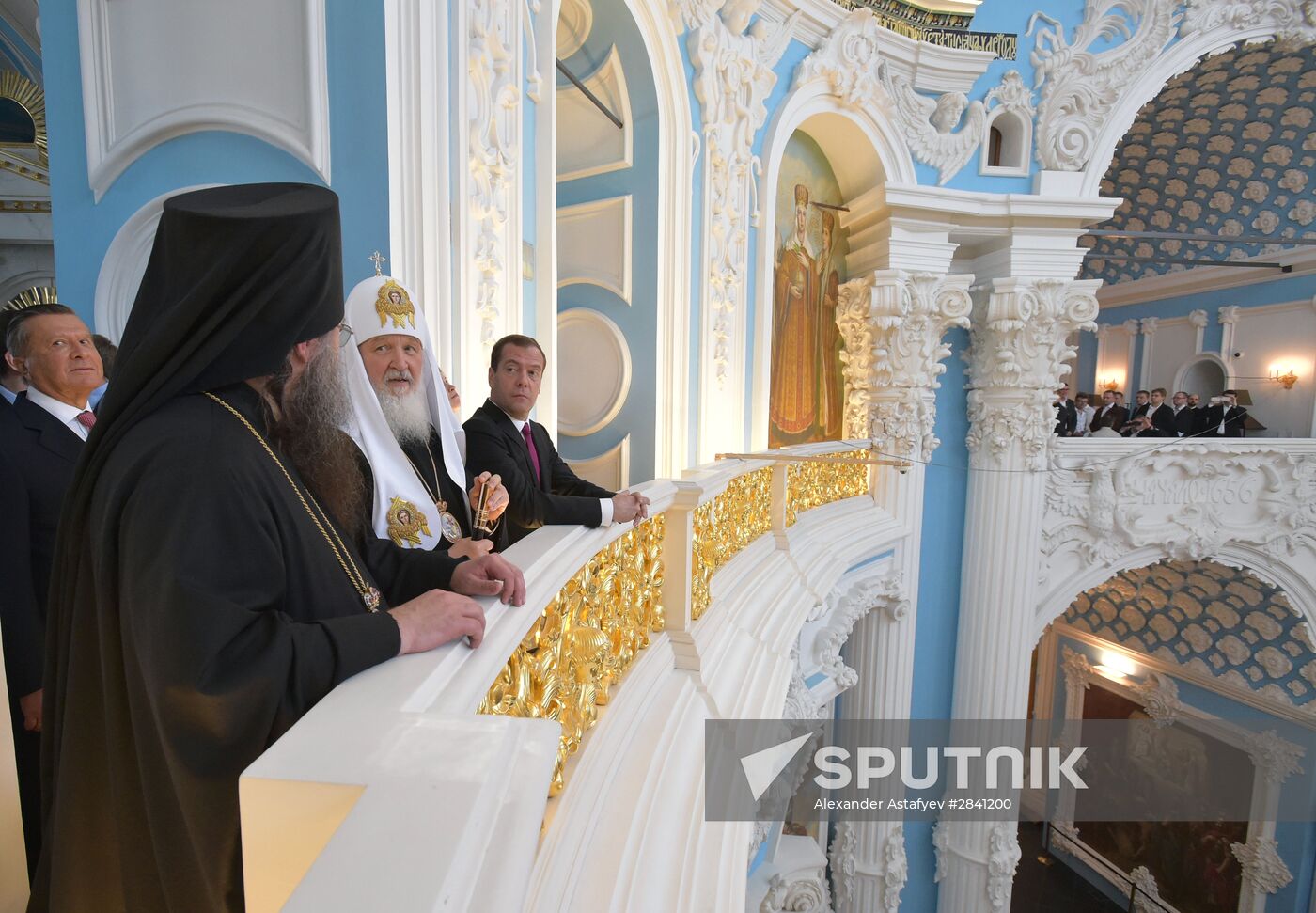 Dmitry Medvedev attends consecration ceremony for New Jerusalem Monastery's Resurrection Cathedral