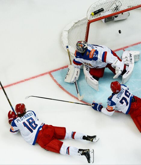2016 IIHF World Ice Hockey Championship. Kazakhstan vs. Russia