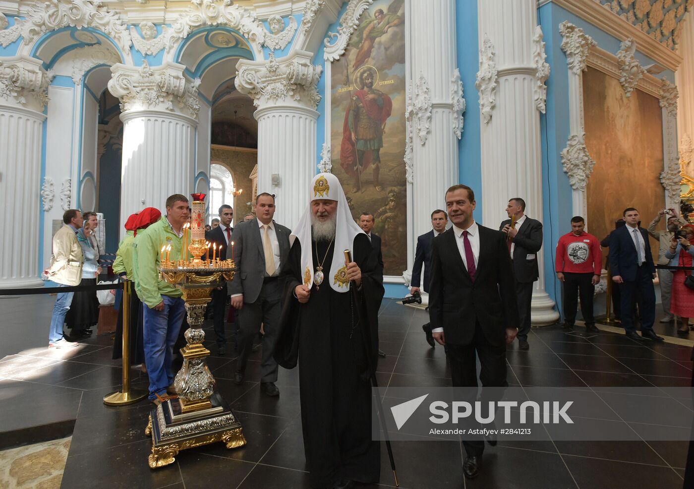 Dmitry Medvedev attends consecration ceremony for New Jerusalem Monastery's Resurrection Cathedral