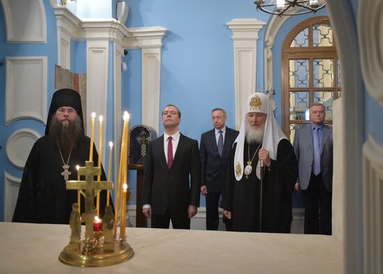 Dmitry Medvedev attends consecration ceremony for New Jerusalem Monastery's Resurrection Cathedral