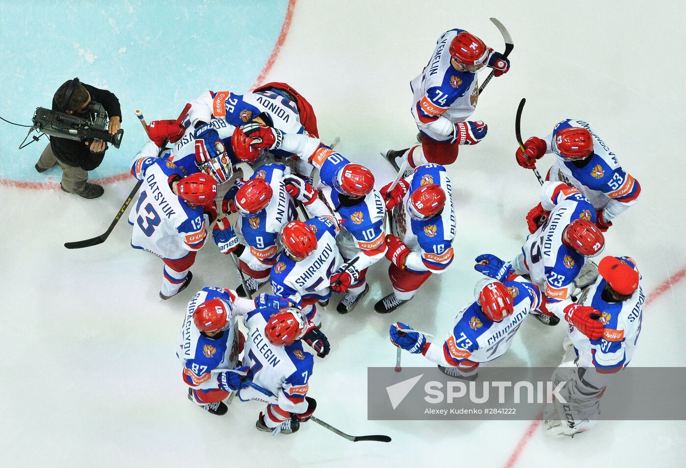 2016 IIHF World Ice Hockey Championship. Kazakhstan vs. Russia
