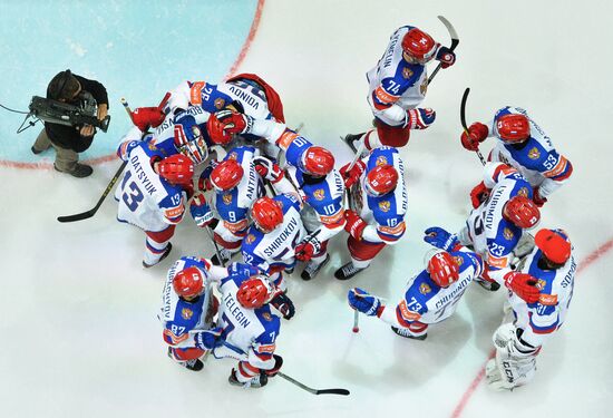 2016 IIHF World Ice Hockey Championship. Kazakhstan vs. Russia
