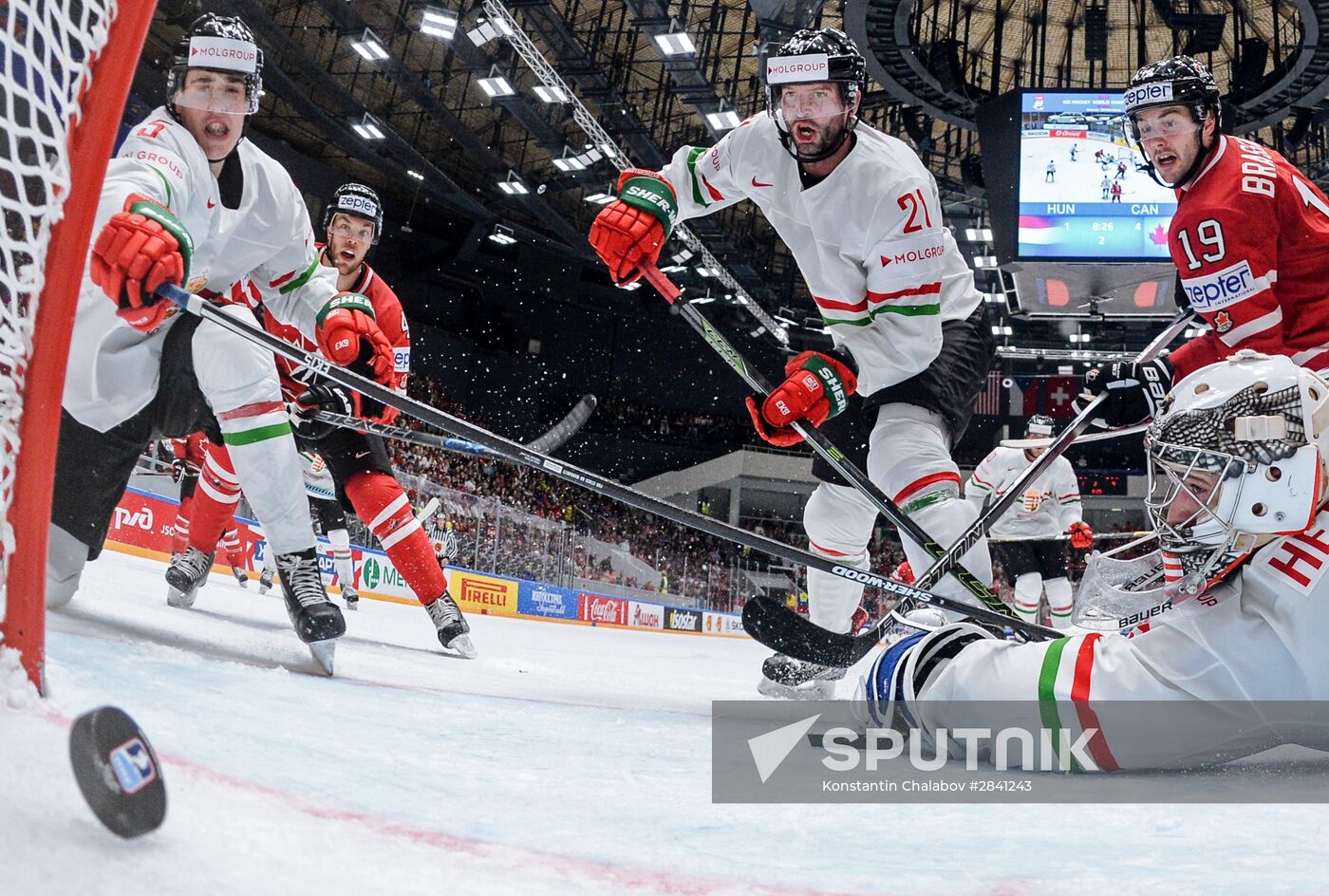 2016 IIHF World Ice Hockey Championship. Hungary vs. Canada
