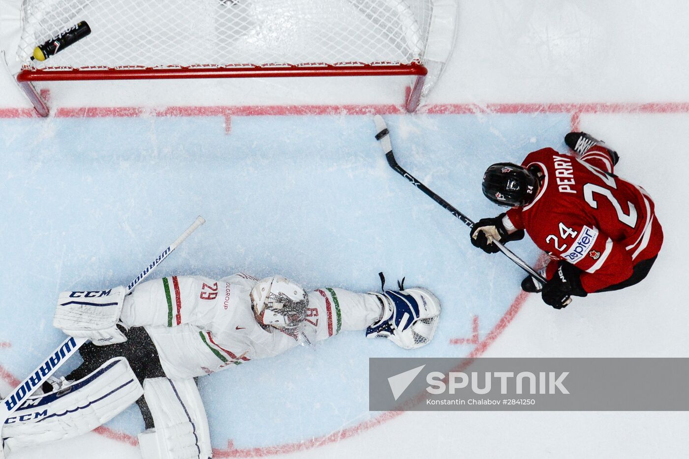 2016 IIHF World Ice Hockey Championship. Hungary vs. Canada