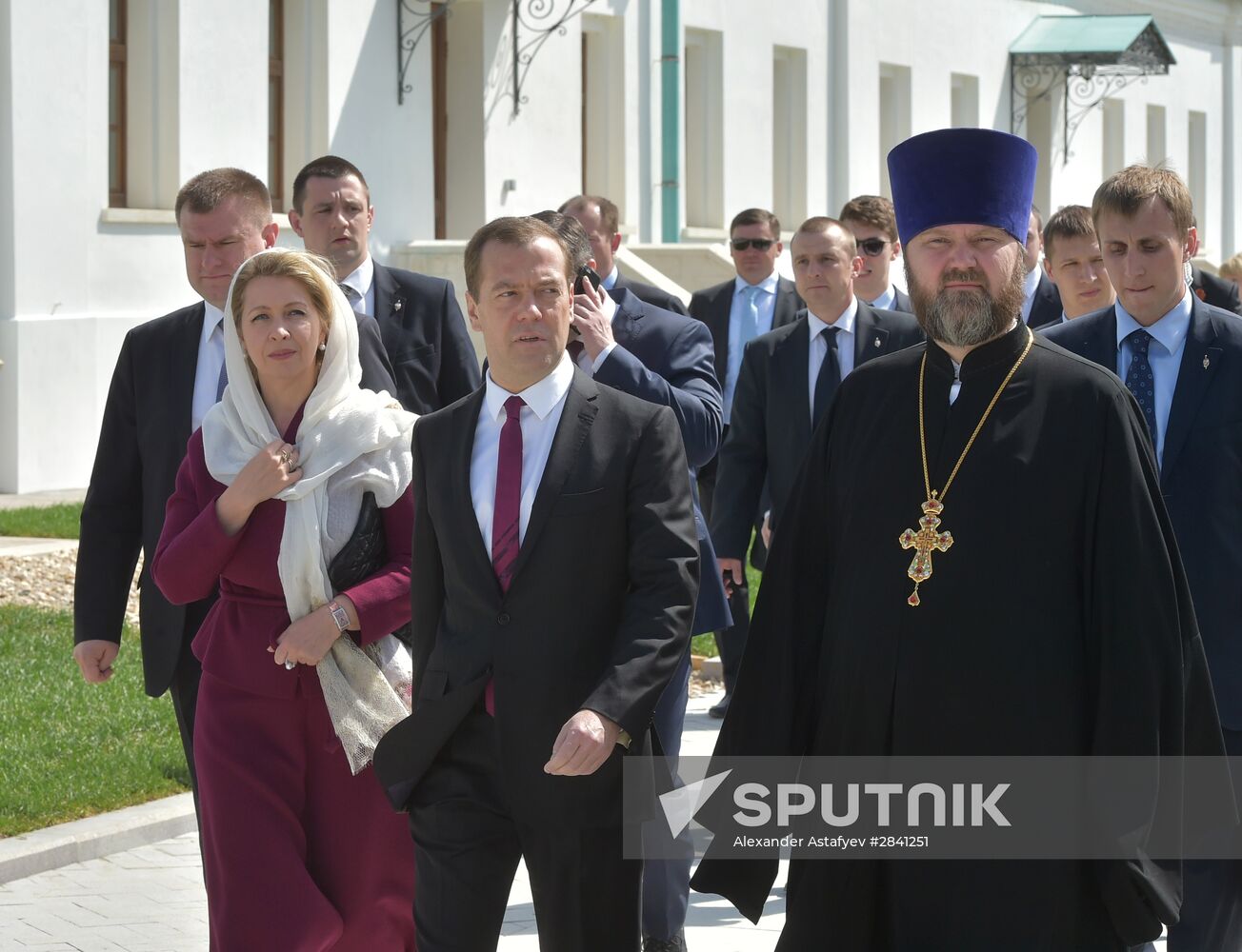 Dmitry Medvedev attends consecration ceremony for New Jerusalem Monastery's Resurrection Cathedral