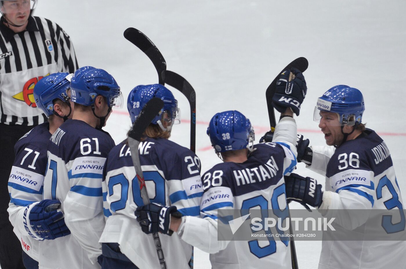 2016 IIHF World Ice Hockey Championship. Finland vs. Germany