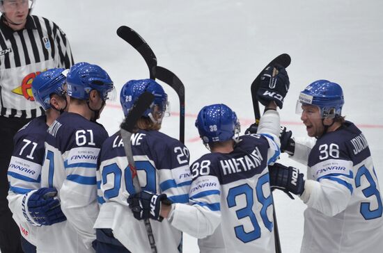 2016 IIHF World Ice Hockey Championship. Finland vs. Germany