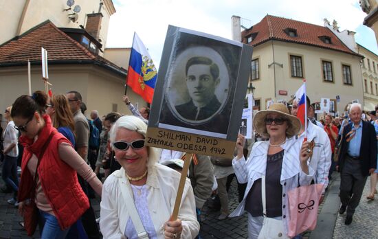 Immortal Regiment march in Europe