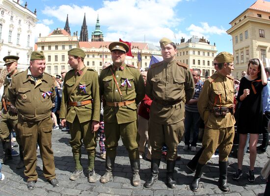 Immortal Regiment march in Europe