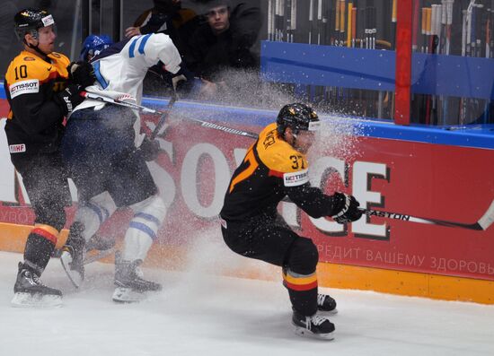 2016 IIHF World Ice Hockey Championship. Finland vs. Germany