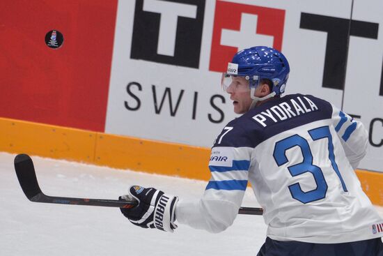 2016 IIHF World Ice Hockey Championship. Finland vs. Germany