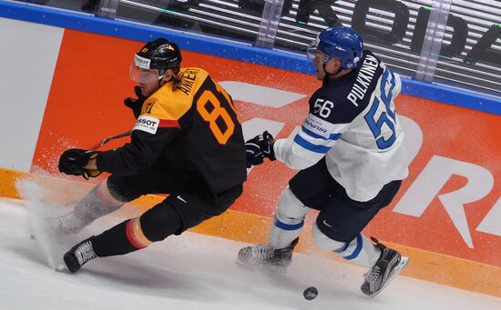 2016 IIHF World Ice Hockey Championship. Finland vs. Germany