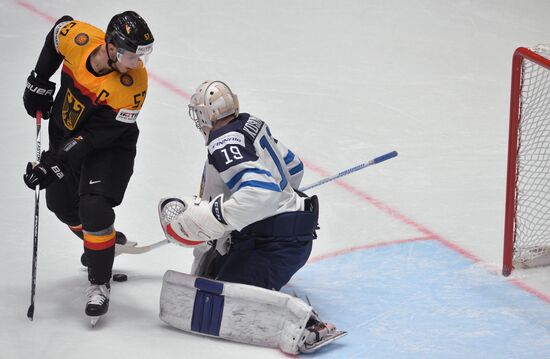 2016 IIHF World Ice Hockey Championship. Finland vs. Germany