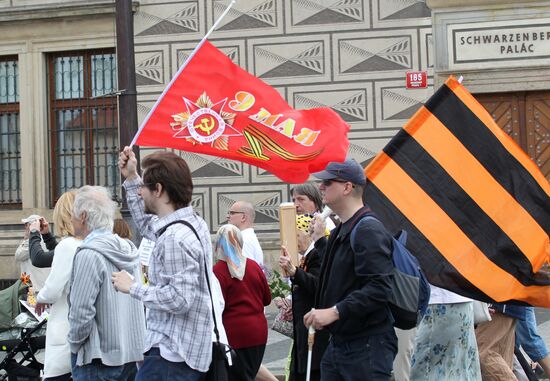 Immortal Regiment march in Europe