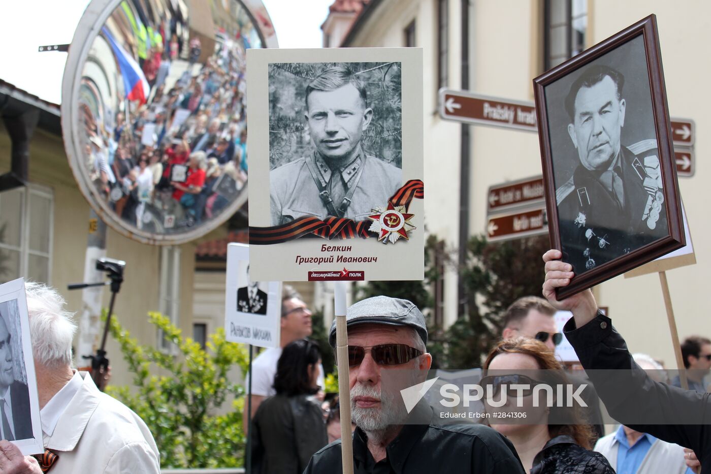 Immortal Regiment march in Europe